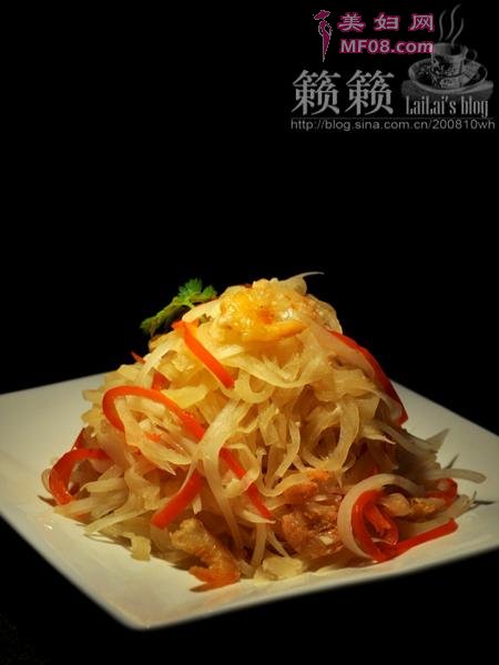 虾干炒萝卜丝2