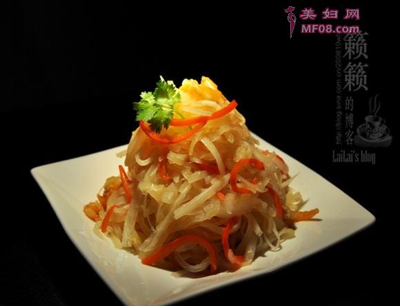 虾干炒萝卜丝