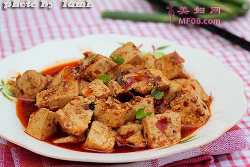 麻婆豆腐的做法2