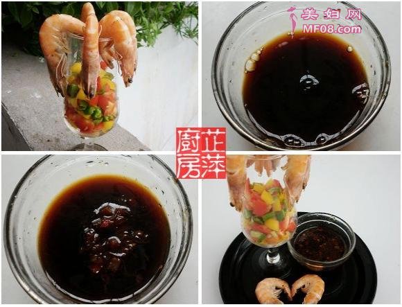 XO酱白灼虾的做法3