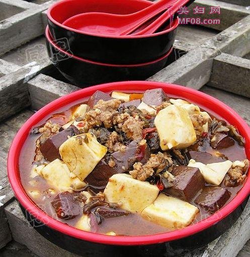 烧鸳鸯豆腐的做法6