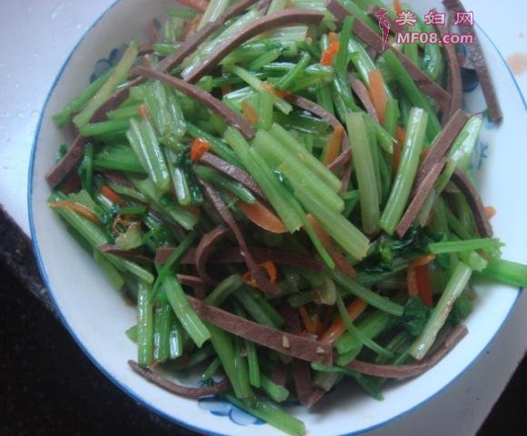 炒豆腐干芹菜
