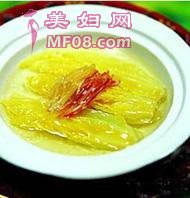 蟹黄烧白菜的做法