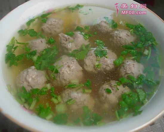 牛肉丸子汤做法