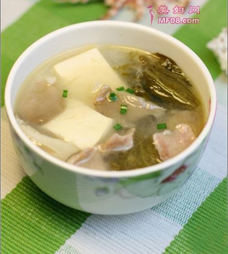 酸菜豆腐汤