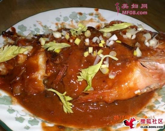 糖醋鲈鱼