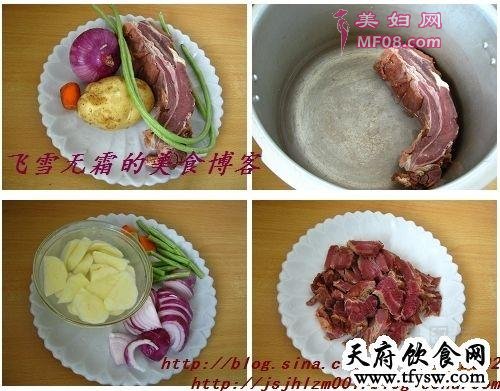 土豆烧牛肉的做法