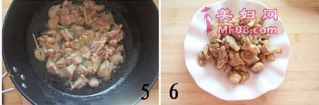 四川名菜辣子鸡步骤5-6