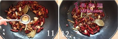 四川名菜辣子鸡步骤11-12