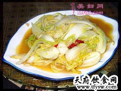 素炒白菜