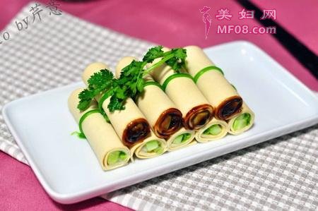 碧玉腐皮卷的做法