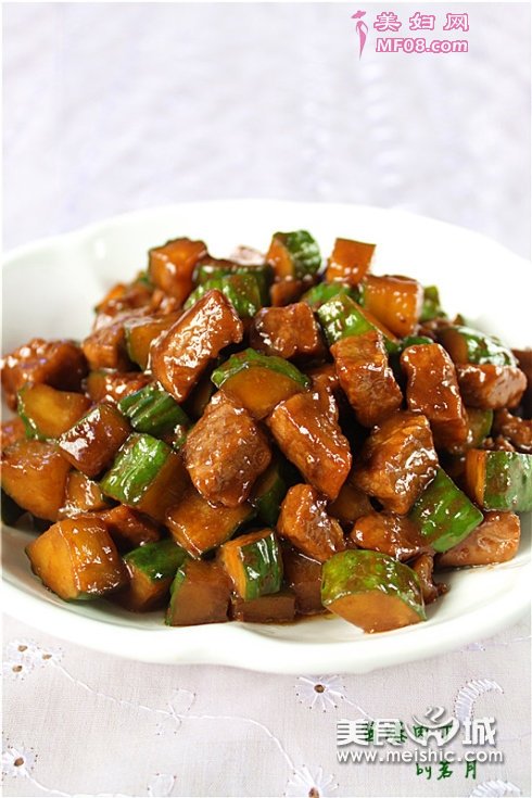 酱爆肉丁