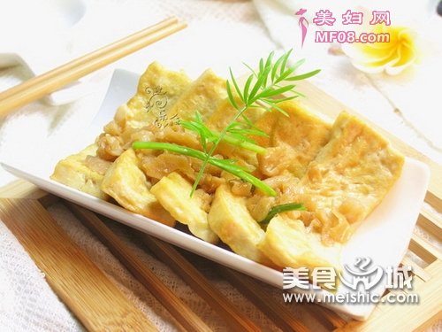 潮汕菜脯焖豆腐的做法