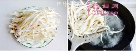 凉拌手撕杏鲍菇的做法步骤6
