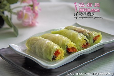 糖醋白菜卷的做法