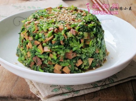 香菜拌茶干