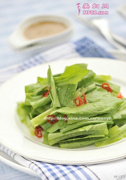 (图)麻酱油麦菜