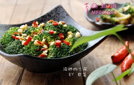 (图)凉拌西兰花的做法