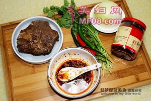 家常凉拌卤牛腱子肉原料