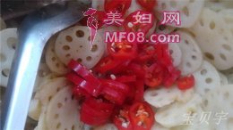 脆拌糖醋藕片步骤7