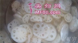 脆拌糖醋藕片步骤3