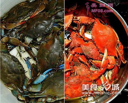 蒸飞蟹的做法