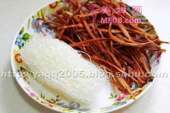 金针拌粉丝