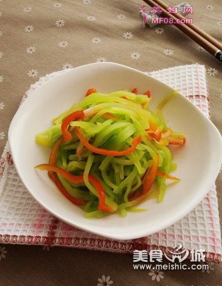 椒油笋丝
