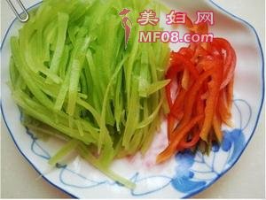 椒油笋丝原料