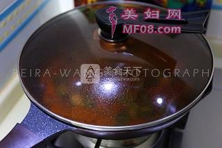 洋葱南瓜烧秋葵的做法步骤：8