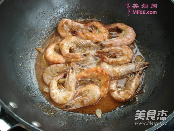 沙茶酱虾的做法