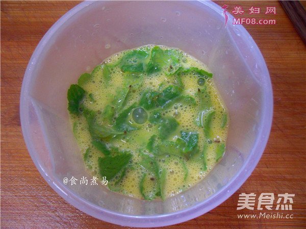 #苏珀尔季度奖薄荷煎蛋#的做法