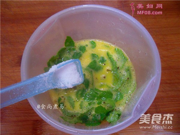 #苏珀尔季度奖薄荷煎蛋#的做法