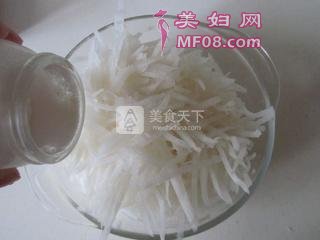 粉蒸虾仁萝卜丝