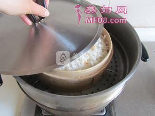 粉蒸虾仁萝卜丝