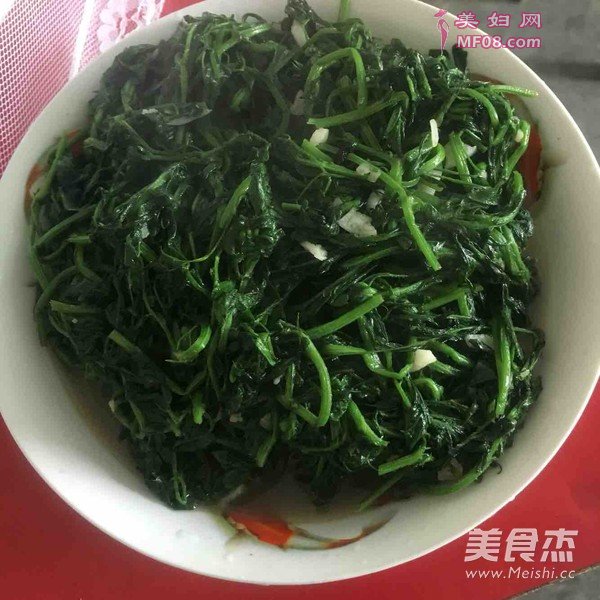 清炒野豌豆尖的做法