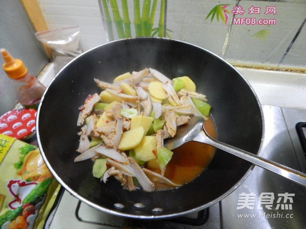 香辣土豆鸡软骨的做法