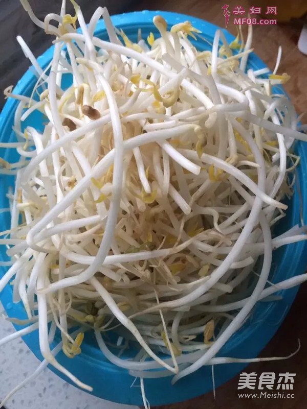 醋溜豆芽菜的做法
