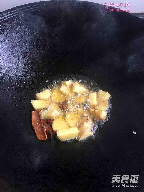 黄豆猪脚姜的做法
