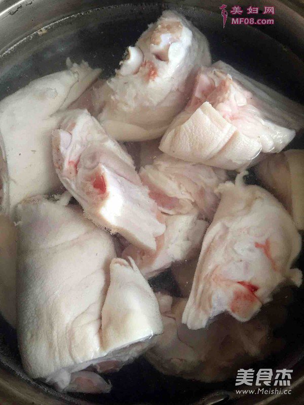 黄豆猪脚姜的做法