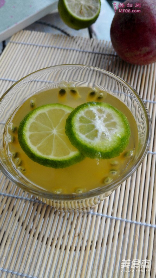 百香果柠檬蜂蜜茶的做法