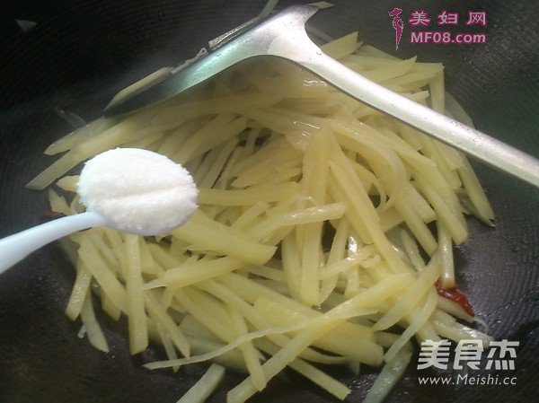 炝炒土豆丝的做法