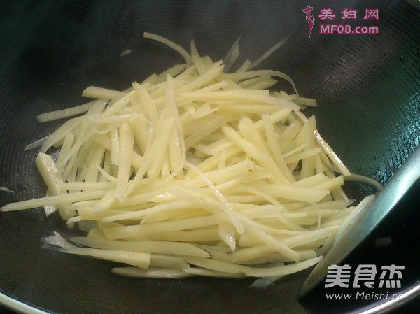 炝炒土豆丝的做法