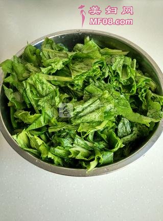 梅花肉炖小白菜冻豆腐