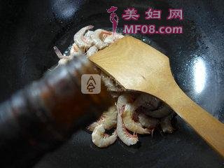 腌白菜炒海虾
