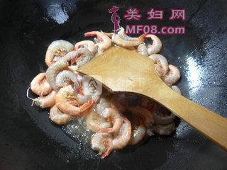 腌白菜炒海虾