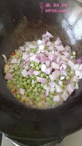 豌豆炒杂蔬
