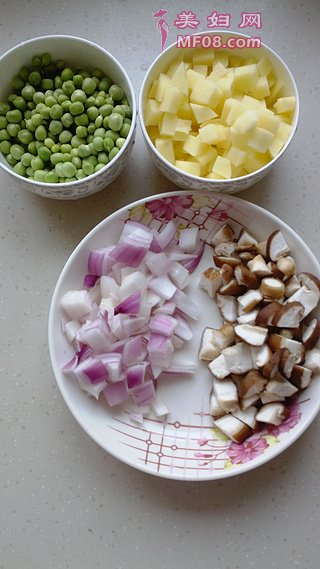 豌豆炒杂蔬