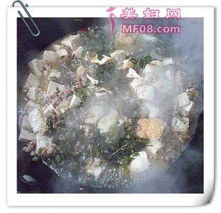 雪里蕻烩豆腐