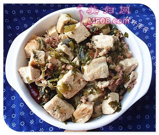 雪里蕻烩豆腐
